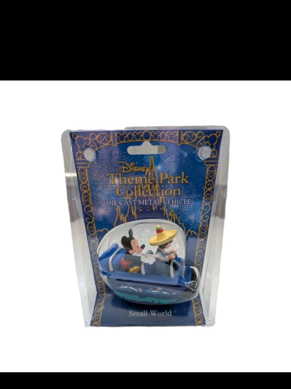 Disney Small World Die Cast Metal Vehicle Theme Park Collection Used In Box